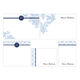 Blue Damask Post-it® Notes Ensemble Image 2 of 4